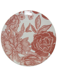 Vajilla 18 Pzs Porcelana Florrosa