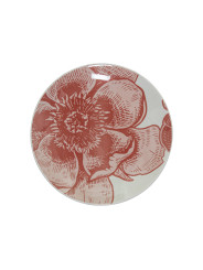 Vajilla 18 Pzs Porcelana Florrosa