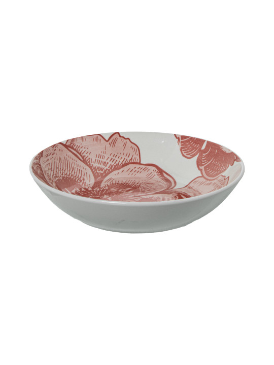 Vajilla 18 Pzs Porcelana Florrosa