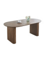 MESA COMEDOR OVAL EXTENSIBLE 150 - 190 - 230 CM PIETRA.
