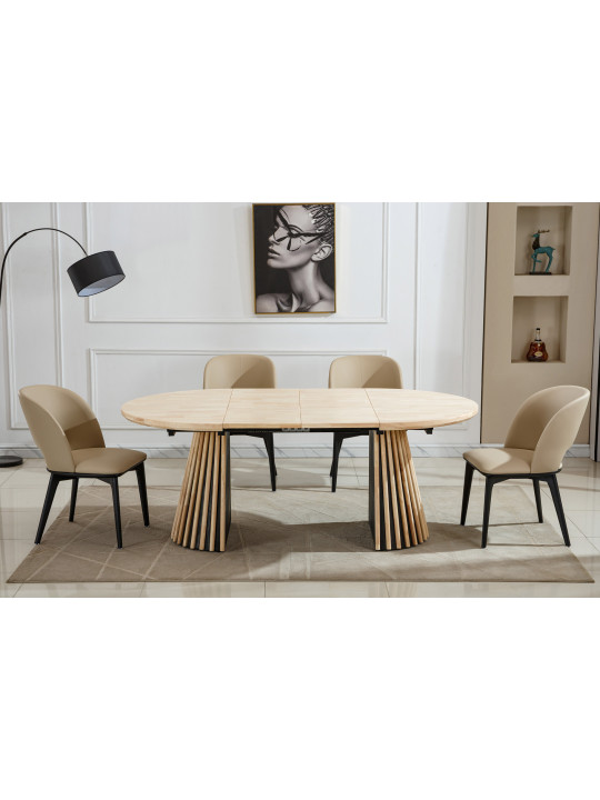 MESA COMEDOR EXTENSIBLE GROVE 120 - 160 - 200 CM NORDISH