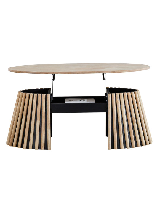 MESA CENTRO ELEVABLE GROVE 120 X 60 CM NORDISH