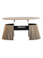 MESA CENTRO ELEVABLE GROVE 120 X 60 CM NORDISH