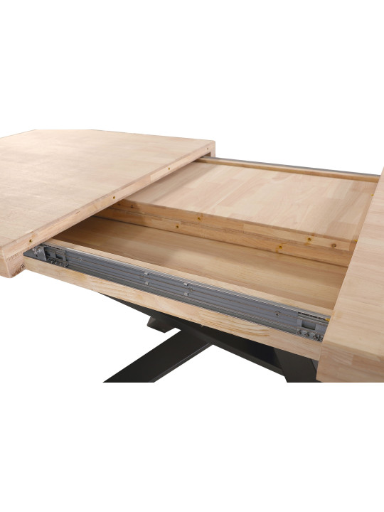 MESA COMEDOR EXTENSIBLE XENA 140 - 180 - 220 x 90 CM ROBLE  / NEGRO, ROBLE / BLANCO, NORDIRSH / NEGRO.