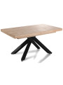 MESA COMEDOR EXTENSIBLE XENA 160 - 200 - 240 x 90 CM ROBLE  / NEGRO, BLANCO / ROBLE, NORDISH / NEGRO.