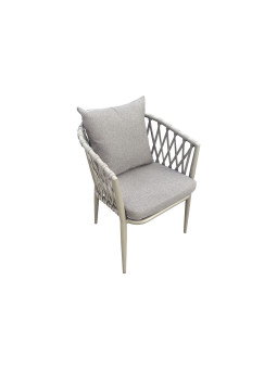 SILLON RODAS ALUMINIO GRIS / ALUMINIO OAK / GRIS  ( 4 UNIDADES )