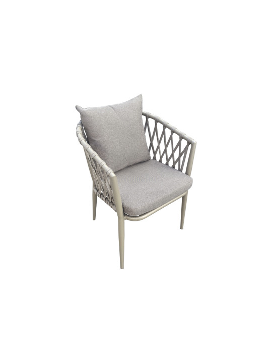 SILLON RODAS ALUMINIO GRIS / ALUMINIO OAK / GRIS  ( 4 UNIDADES )