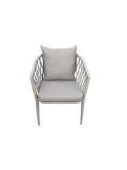 SILLON RODAS ALUMINIO GRIS / ALUMINIO OAK / GRIS  ( 4 UNIDADES )