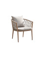 SILLON RODAS ALUMINIO GRIS / ALUMINIO OAK / GRIS  ( 4 UNIDADES )