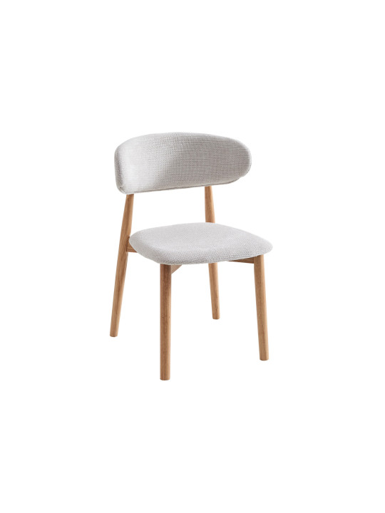 SILLA COMEDOR VERA BEIGE / NATURE , GRIS / NATURE. ( 2 UNIDADES )