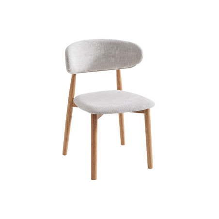 SILLA COMEDOR VERA BEIGE / NATURE , GRIS / NATURE. ( 2 UNIDADES )