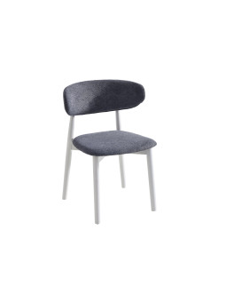 SILLA COMEDOR VERA GRIS / BLANCO ,  BEIGE BLANCO. ( 2 UNIDADES )