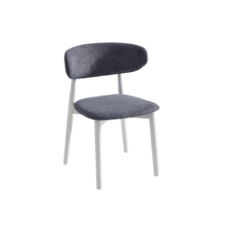 SILLA COMEDOR VERA GRIS / BLANCO ,  BEIGE BLANCO. ( 2 UNIDADES )