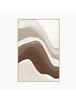 Cuadro Relieve Abstracto 120x80x4.3cm