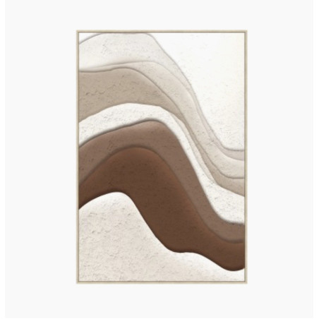 Cuadro Relieve Abstracto 120x80x4.3cm
