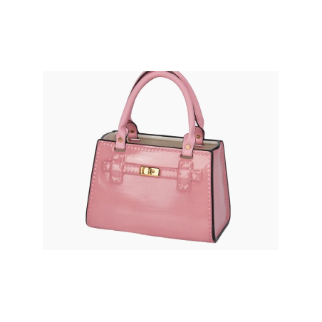 Figura ceramica Bolso Rosa 24x16x13,5cm