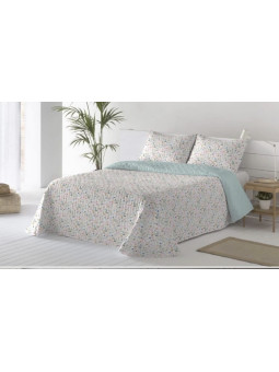 Colcha Modelo Flores Reversible