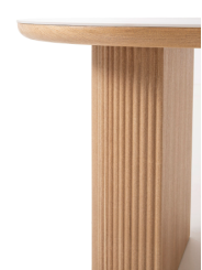 Mesa comedor chapa roble y porcelánico 200*90*75 cm