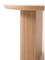 Mesa comedor chapa roble y porcelánico 200*90*75 cm