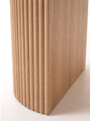 Mesa comedor chapa roble y porcelánico 200*90*75 cm