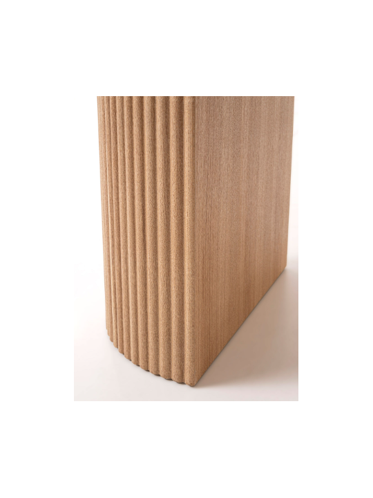 Mesa comedor chapa roble y porcelánico 200*90*75 cm