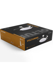 Ventilador Techo C/luz Volturno Blanco 4 Aspas Retráctiles