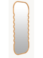 Espejo pared madera de roble 160*60 zigzag