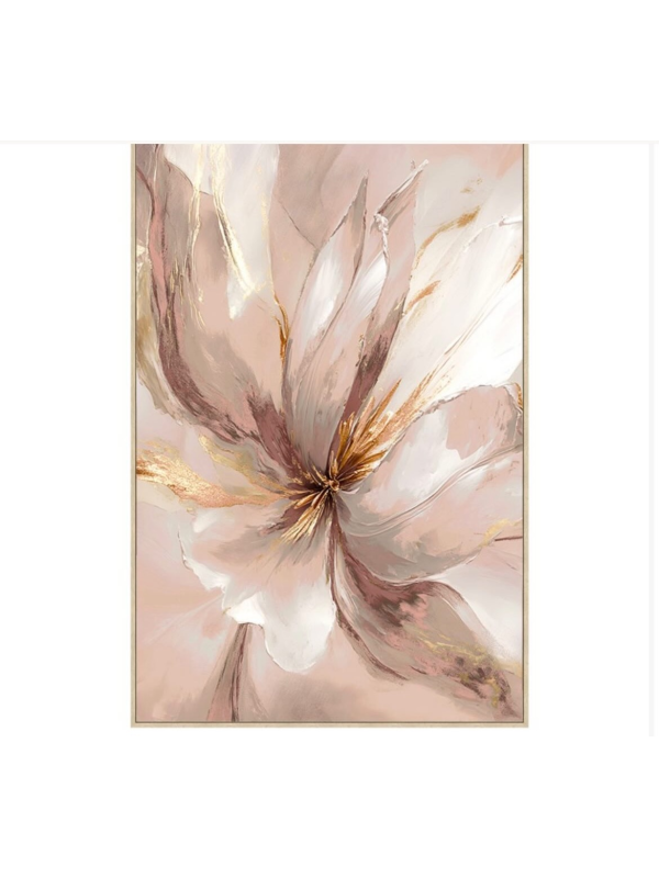 Cuadro Relieve Flor 80*120