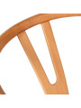 Silla C/brazos Madera Haya Natural Asiento de Cuerda