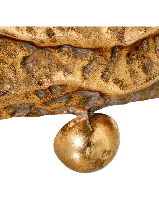 Jarrón Metal Dorado