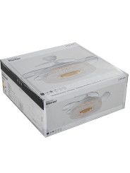 Ventilador Techo C/luz 4 Aspas Retráctiles Blanco Ethereal