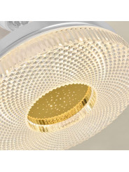 Ventilador Techo C/luz 4 Aspas Retráctiles Blanco Ethereal