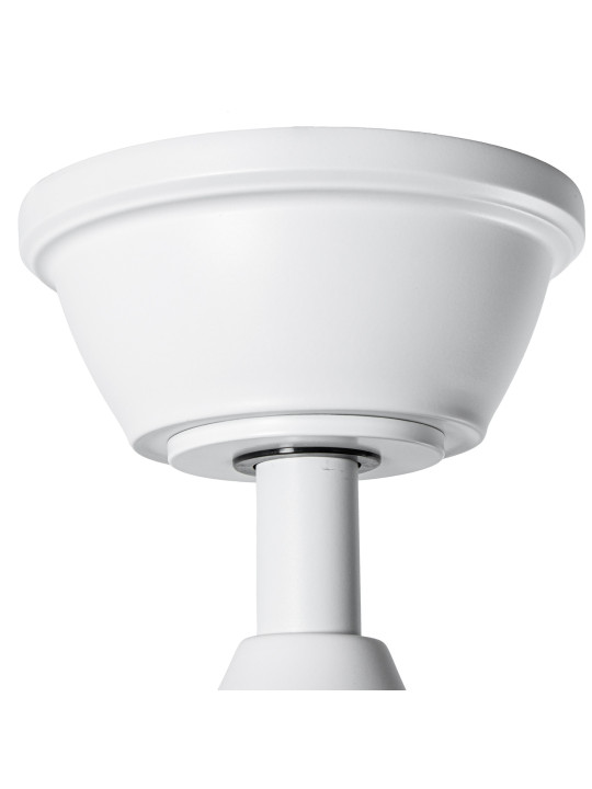Ventilador Techo C/luz 4 Aspas Retráct.blanco/madera Aurora