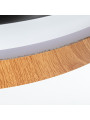 Ventilador Techo C/luz 4 Aspas Retráct.blanco/madera Aurora