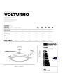 Ventilador Techo C/luz 4 Aspas Retráctiles Plateado Volturn