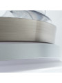 Ventilador Techo C/luz 4 Aspas Retráctiles Plateado Volturn