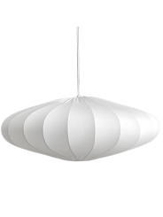 Lámpara Techo Hierro Pantallaalgodón, 1xe27 Max.60w No Incl