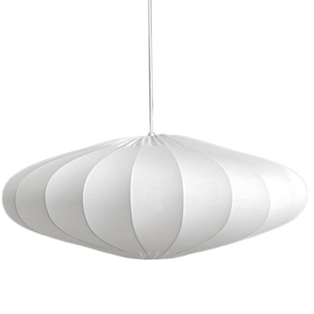 Lámpara Techo Hierro Pantallaalgodón, 1xe27 Max.60w No Incl