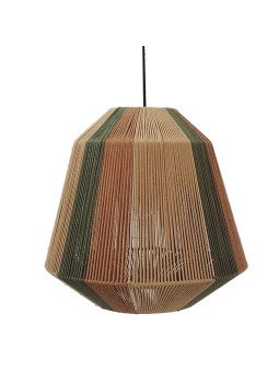 Lámpara Techo Cuerda C/armazón Hierro, 1xe27 Max.60w No Incl