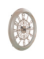 Reloj Pared 40cm Acrílico Blanco/dorado