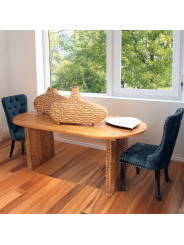 Mesa Comedor Madera Mango Rectangular
