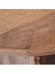 Mesa Comedor Madera Mango Rectangular