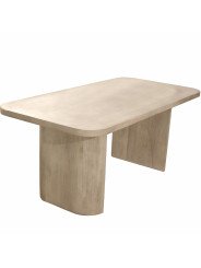 Mesa Comedor Madera Mango Rectangular