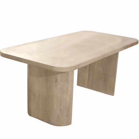 Mesa Comedor Madera Mango Rectangular