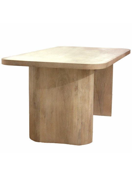 Mesa Comedor Madera Mango Rectangular