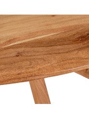 Mesa Comedor Madera Mango Ovalada