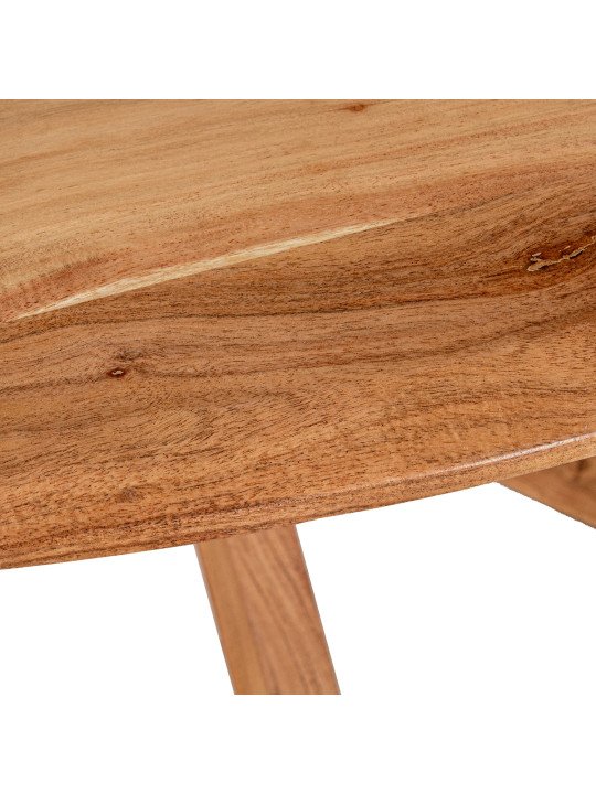 Mesa Comedor Madera Mango Ovalada