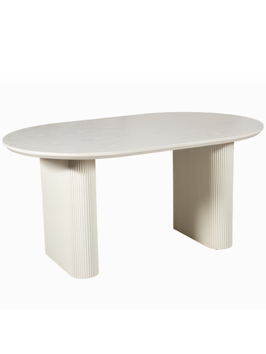 Mesa Comedor Madera Extensible Color Beige +95084