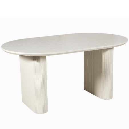 Mesa Comedor Madera Extensible Color Beige +95084