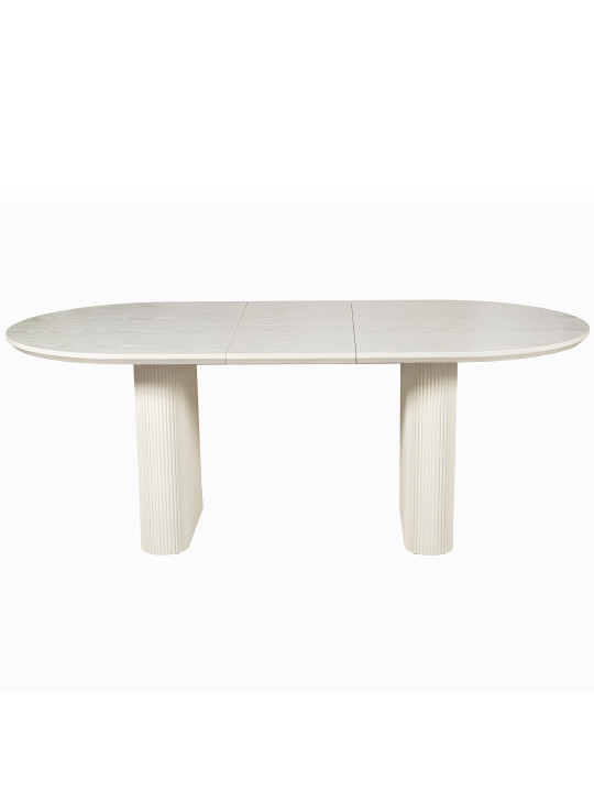 Mesa Comedor Madera Extensible Color Beige +95084